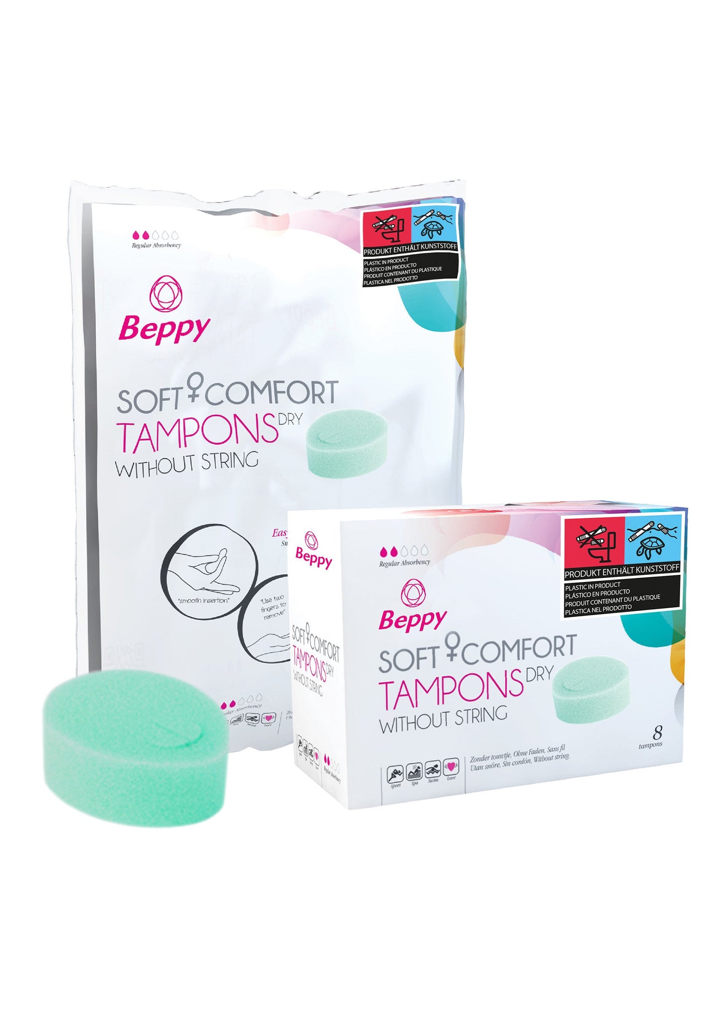96203 beppy soft comfort dry 8pcs