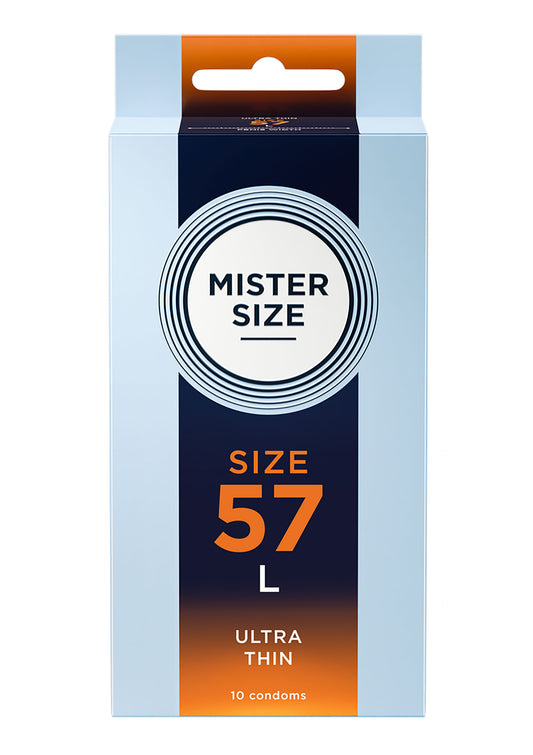 MISTER SIZE 57mm Condoms 10pcs