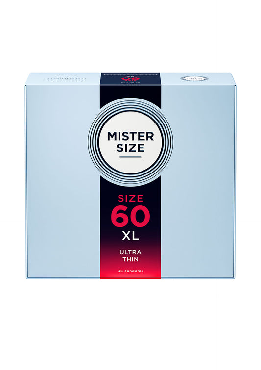 MISTER SIZE 60mm Condoms 36pcs