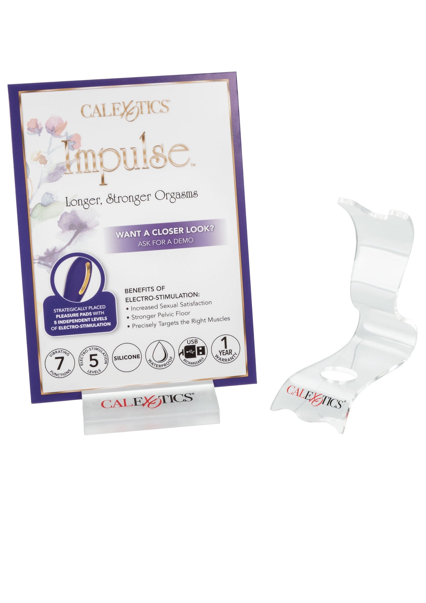 p13604 calexotics impulse impulse display for 1 tester