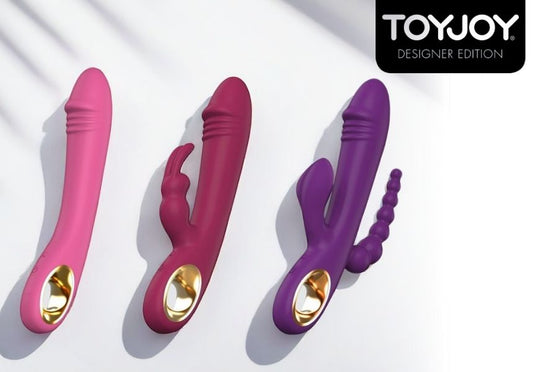 Three Sensational New Vibrators from ToyJoy Designer edition!