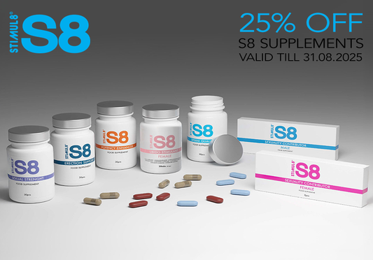 25% Off All S8 Supplements – Summer Sale Ends August 31, 2025