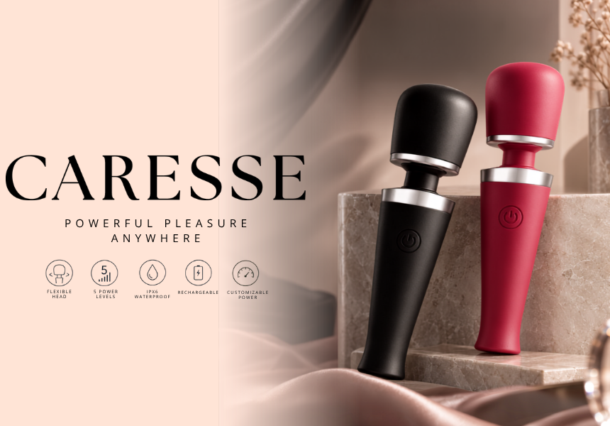 Caresse introduces two compact massagers