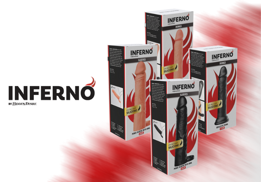 Hidden Desire Launches New Dongs & Sleeves In The Inferno Collection