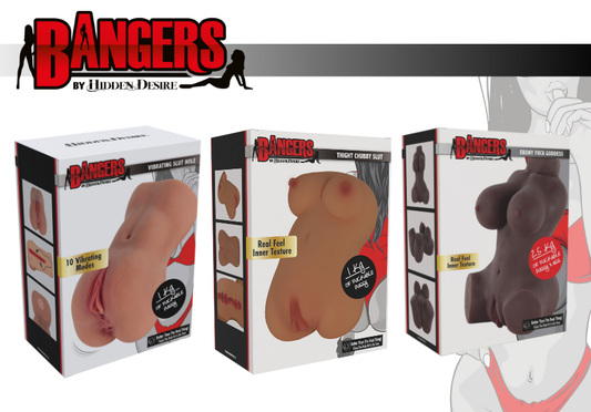 Hidden Desire Bangers Unleashes Three New Ultra-Realistic Masturbators