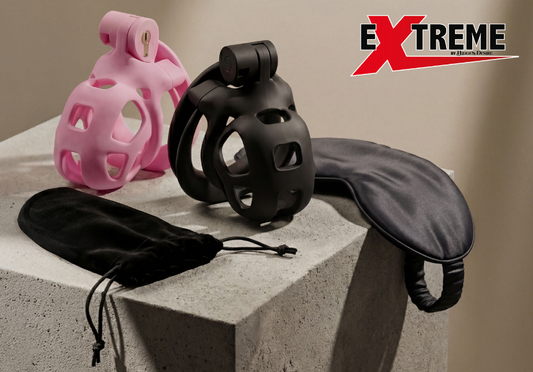 Locked in Desire. New Cock Cages from Hidden Desire Extreme