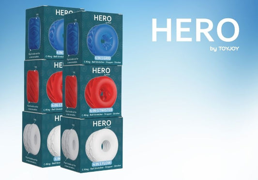 ToyJoy Hero introduces three new 4-in-1 rings
