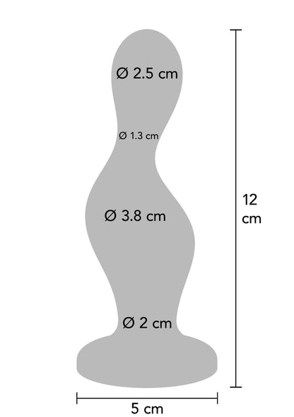 10052 toyjoy buttocks the hitter buttplug