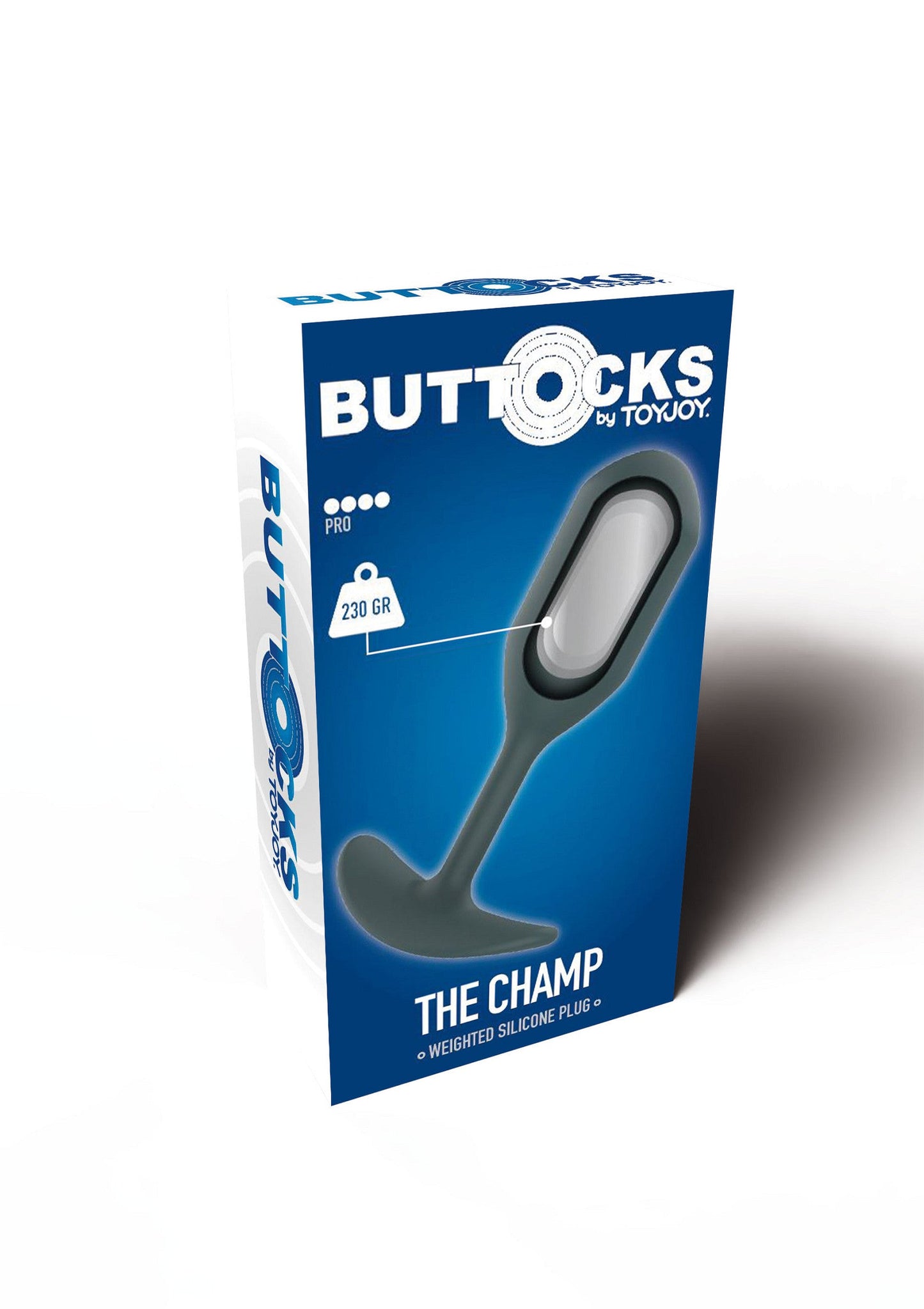 10076 toyjoy buttocks the champ weighted plug