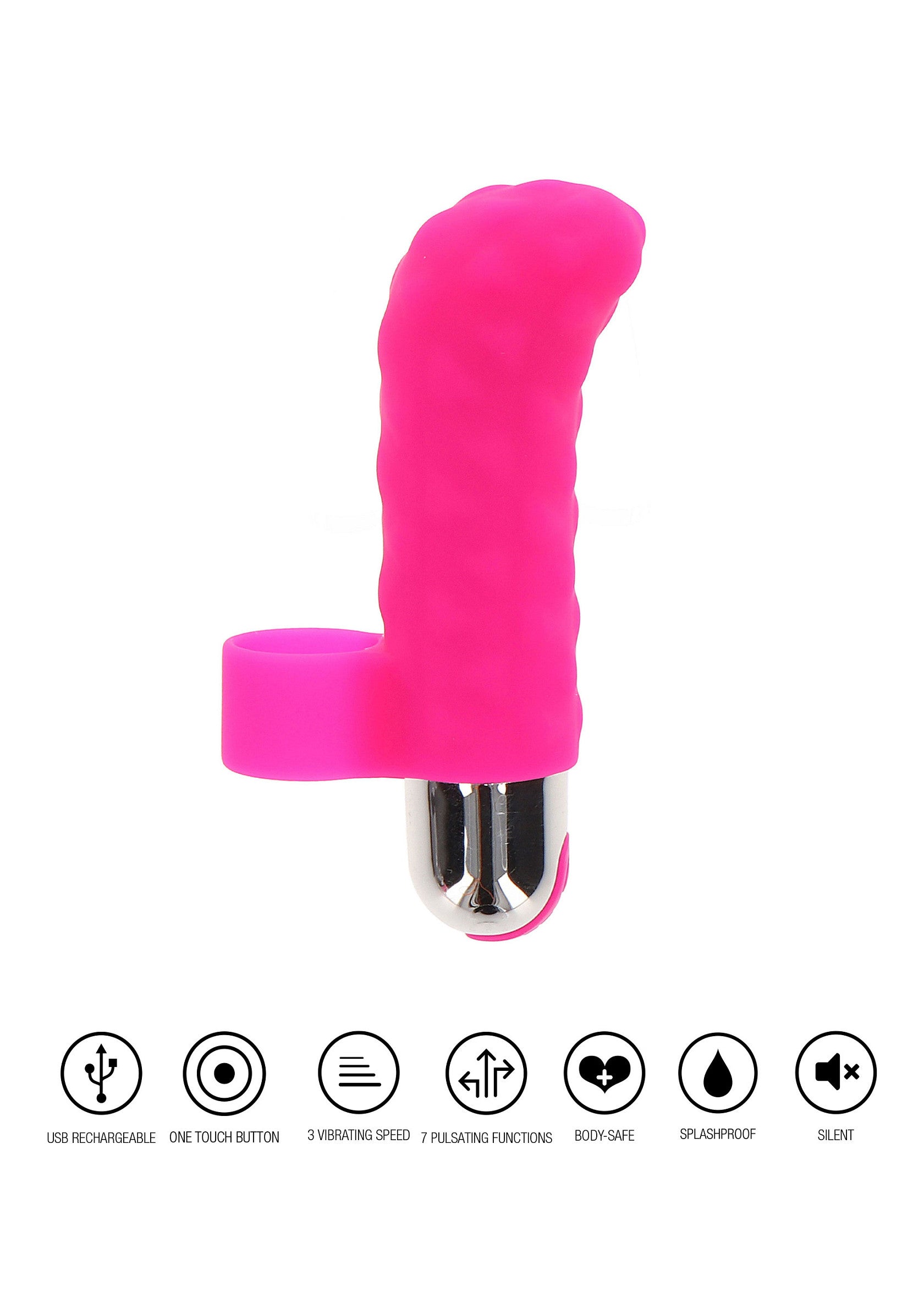 10114 toyjoy finger vibe tickle pleaser rechargeable