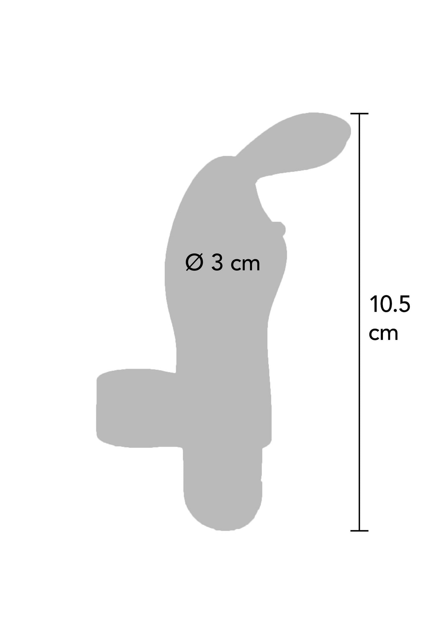 10115 toyjoy finger vibe bunny pleaser rechargeable