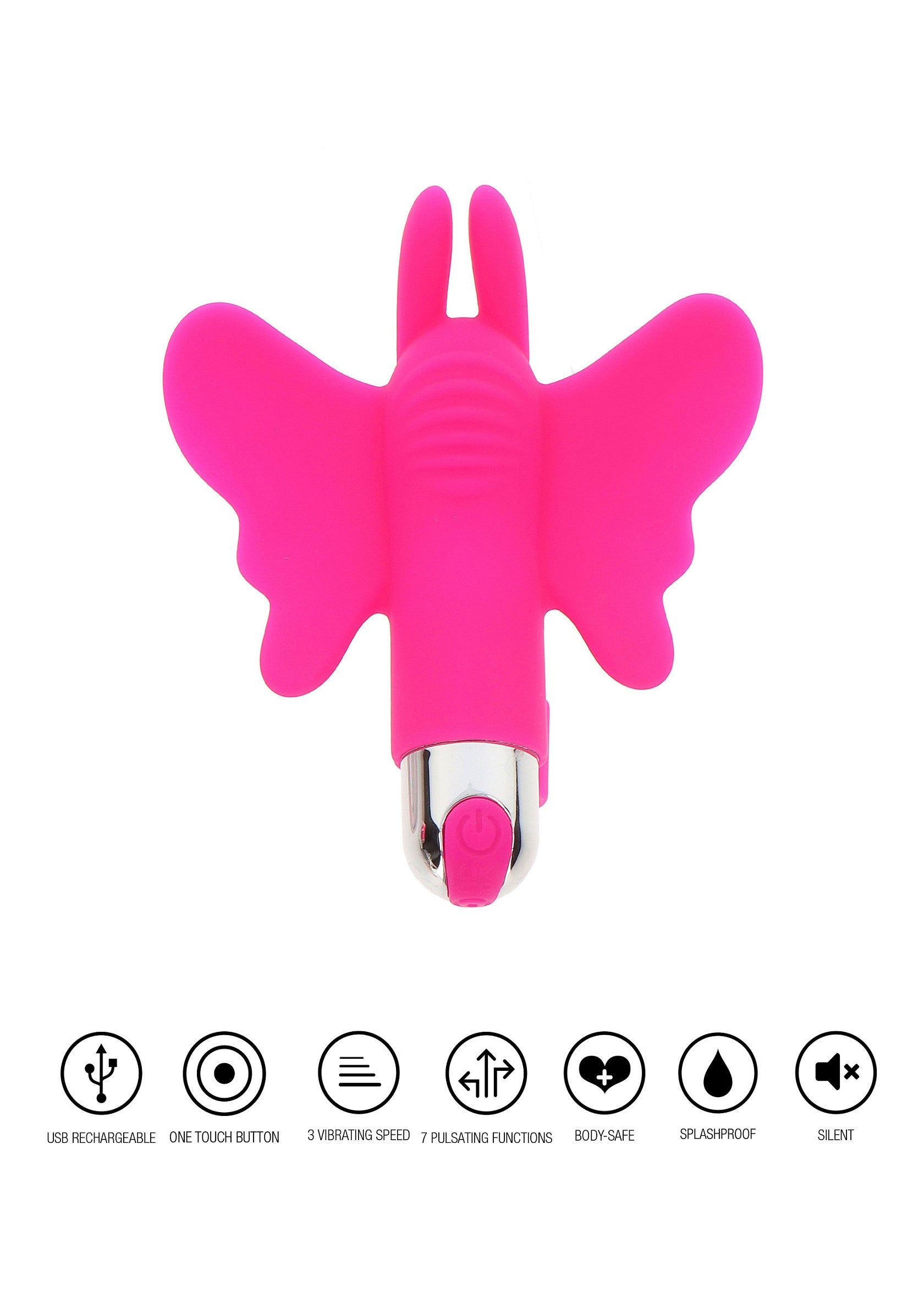 10116 toyjoy finger vibe butterfly pleaser rechargeable