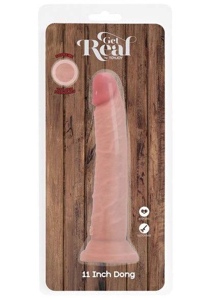 10121 toyjoy get real deluxe dual density dong tpe 30cm