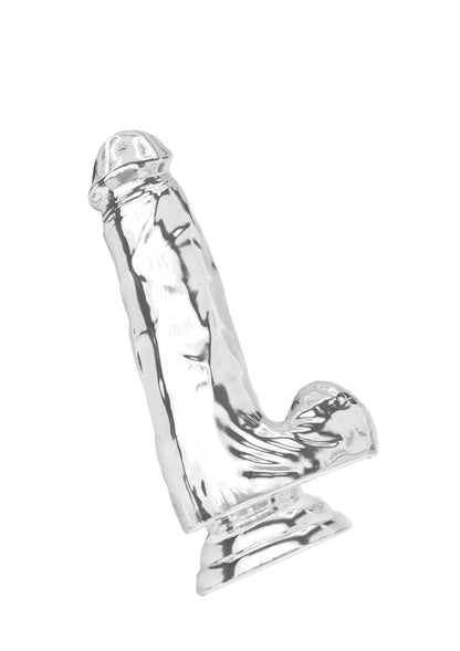 10124 toyjoy get real clear dildo tpe 16cm