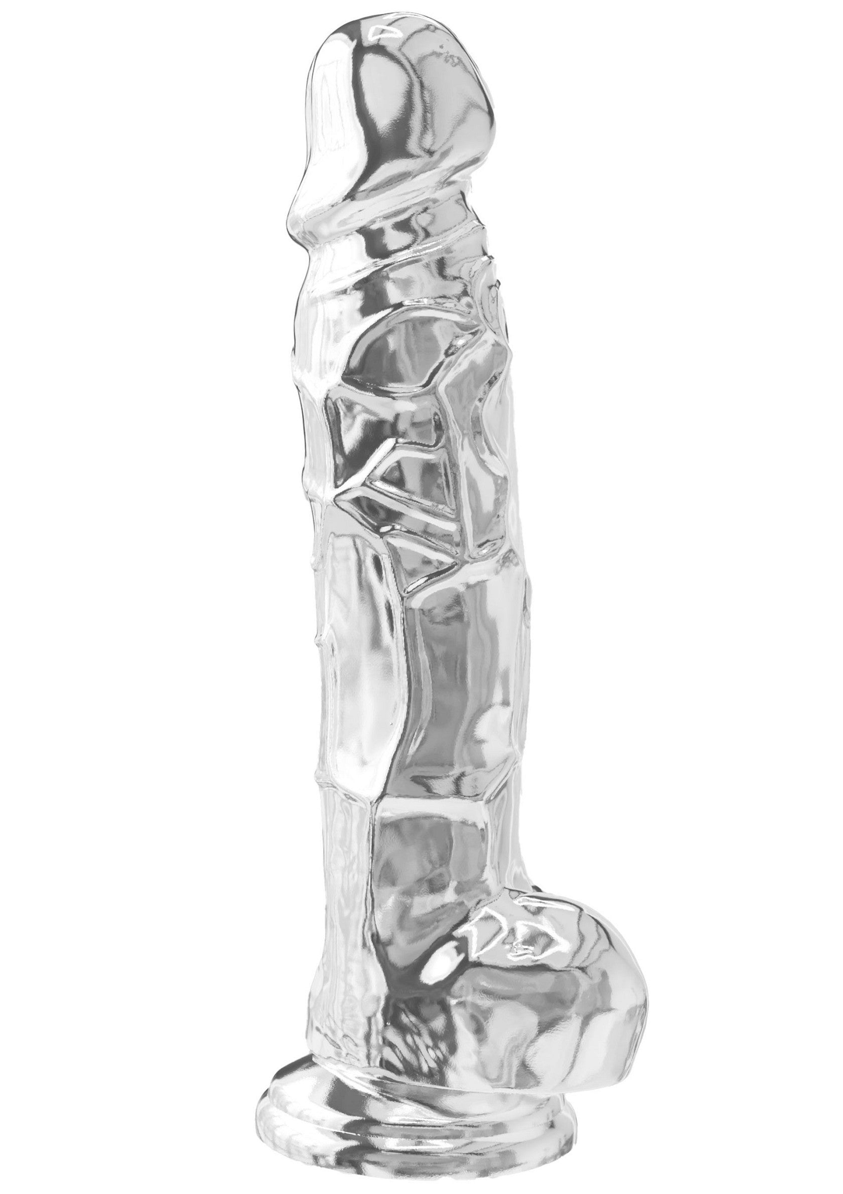 10126 toyjoy get real clear dildo tpe 225cm