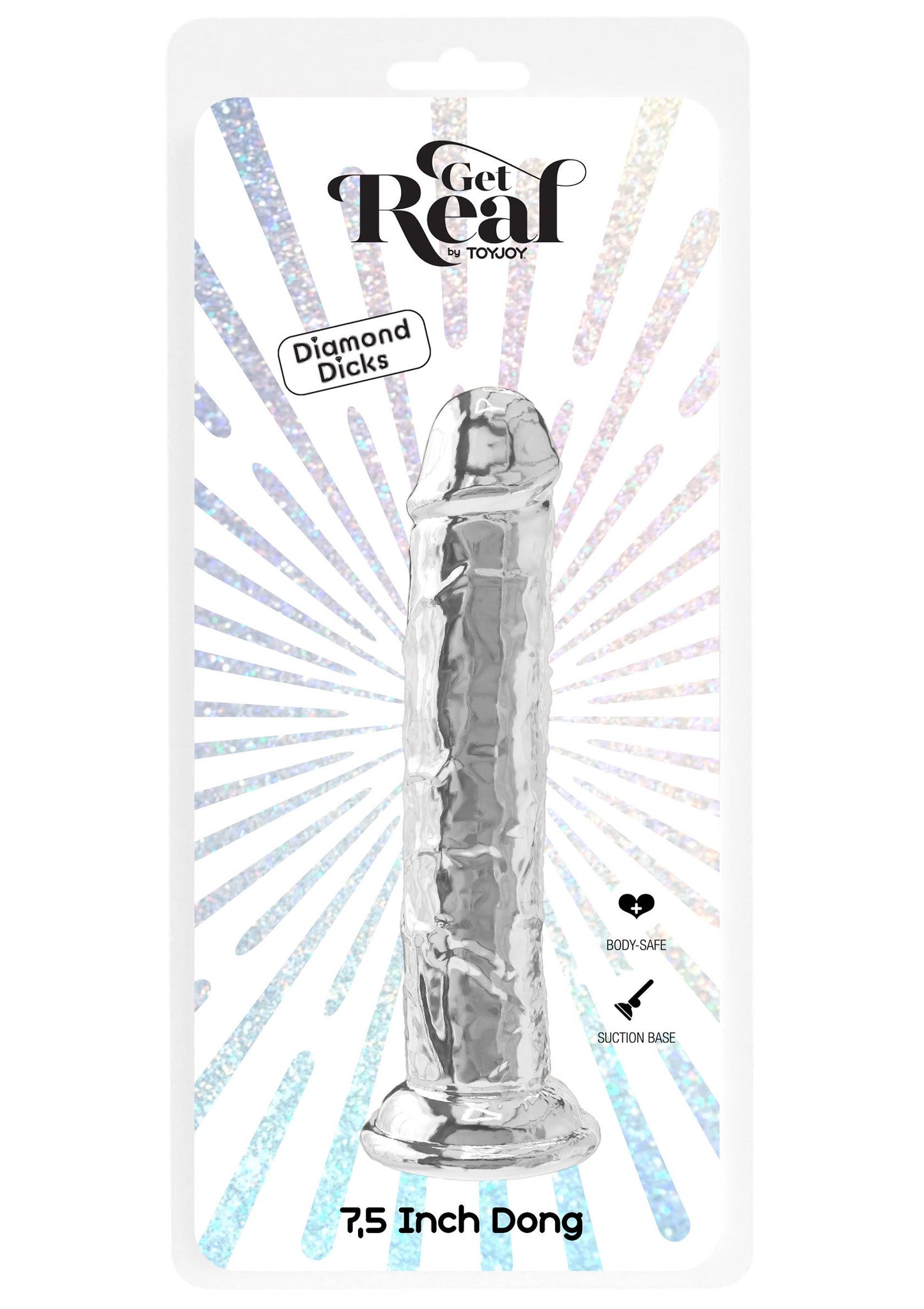 10127 toyjoy get real clear dong tpe 19cm