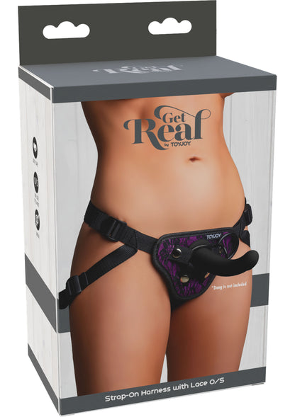 Strap-On Lace Harness