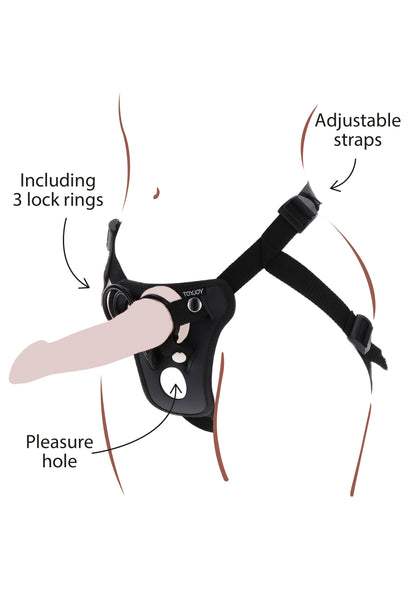 Strap-On Pleasure Hole Harness