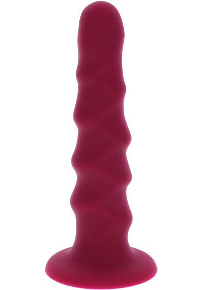 10145 toyjoy get real ribbed dong silicone 16cm