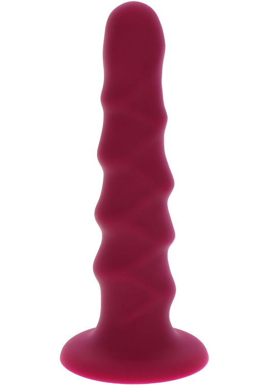 10145 toyjoy get real ribbed dong silicone 16cm