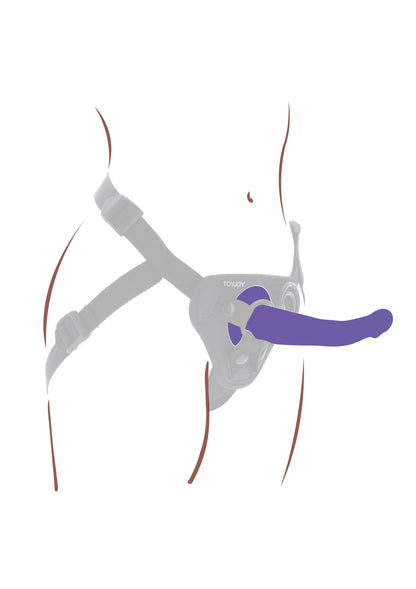 10147 toyjoy get real harness dong silicone s