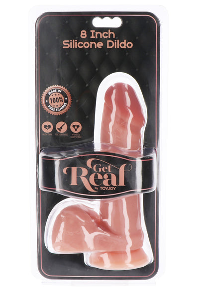 10193 toyjoy get real dildo silicone 20cm