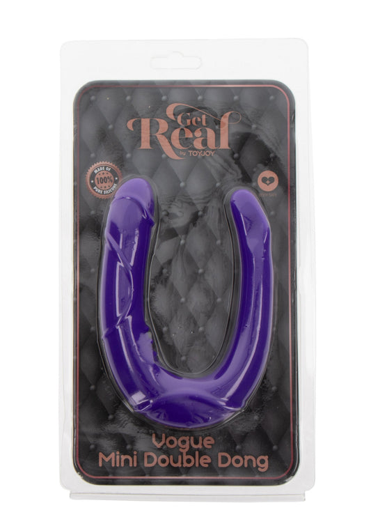10197 toyjoy get real vogue mini double dong silicone