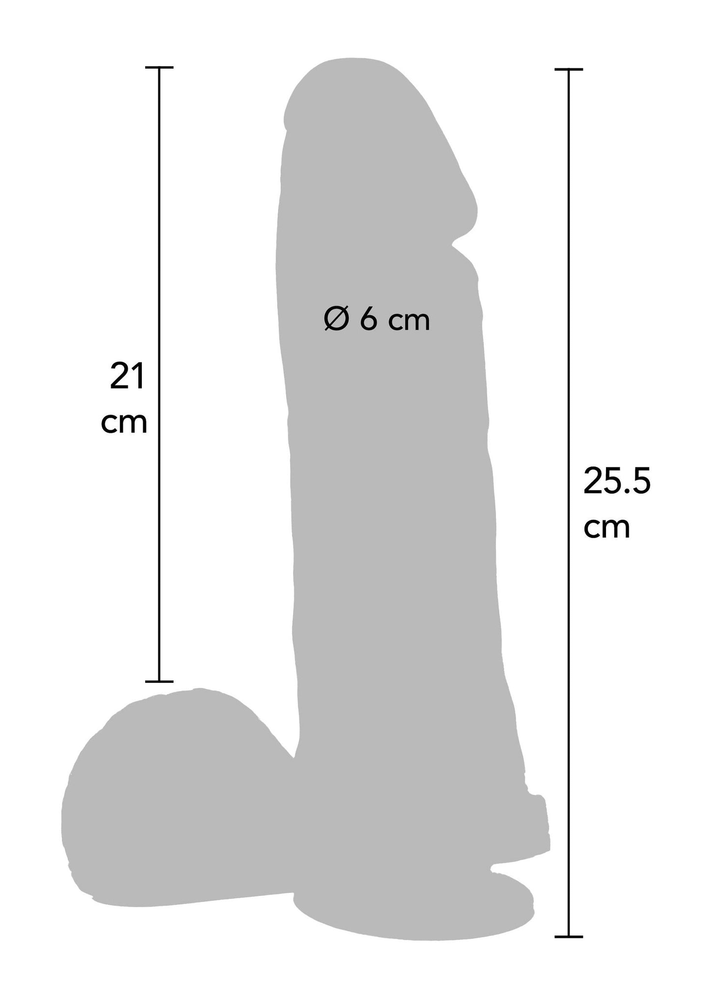 10206 toyjoy get real extreme xl dildo pvc 255cm