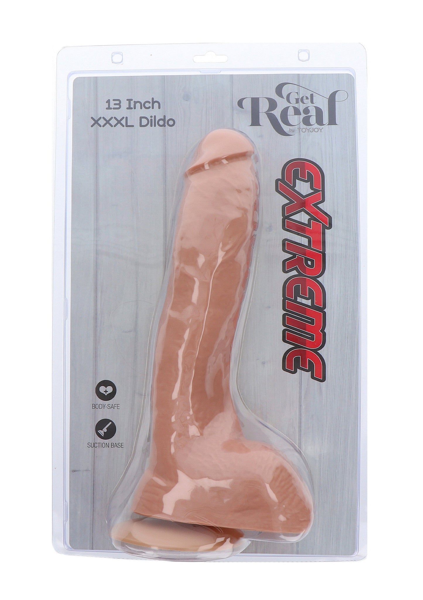 10208 toyjoy get real extreme xxxl dildo pvc 34cm