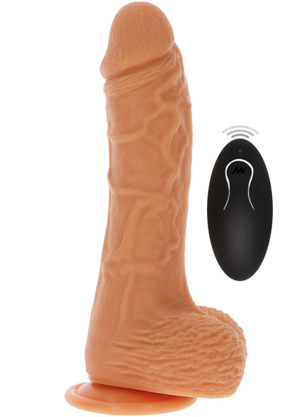 10211 toyjoy get real updown rotating vibrating dildo 21cm
