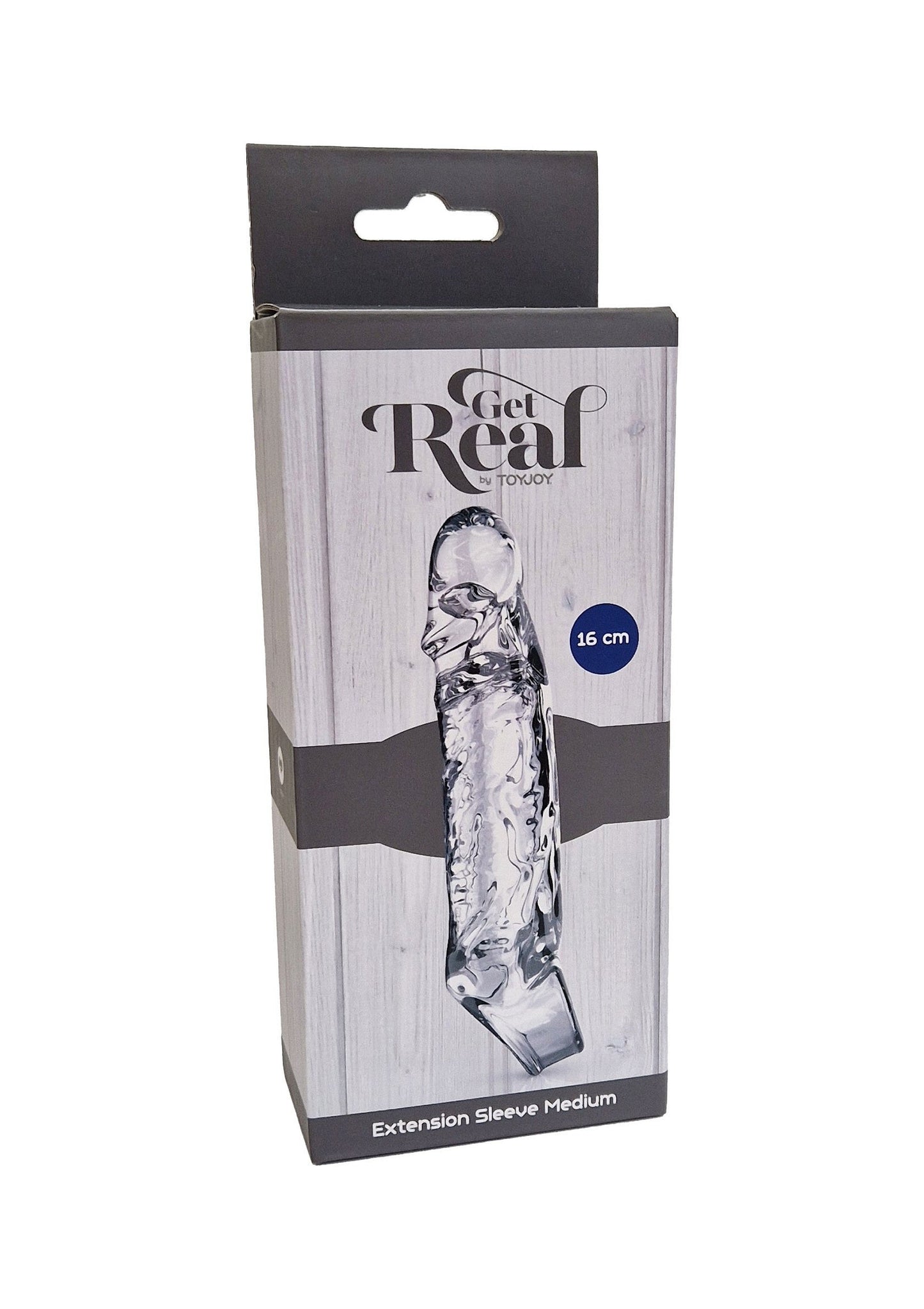 10213 toyjoy get real extension sleeve tpe medium 16cm