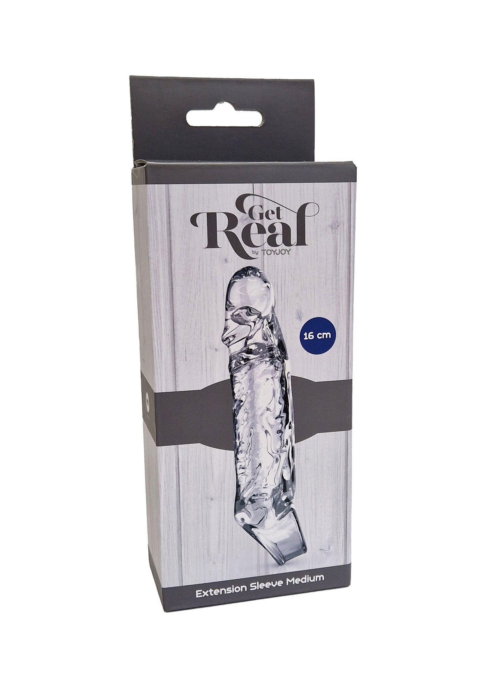 10213 toyjoy get real extension sleeve tpe medium 16cm