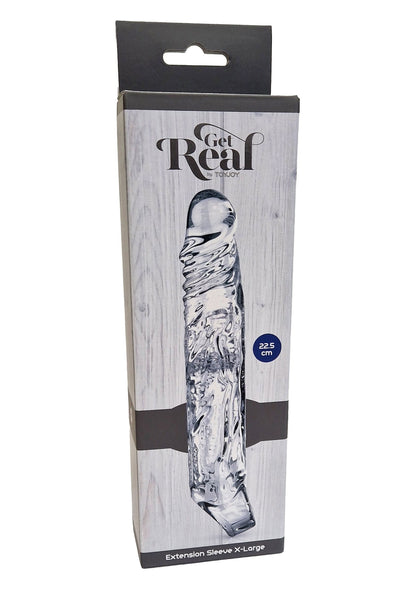 10215 toyjoy get real extension sleeve tpe xl 225cm
