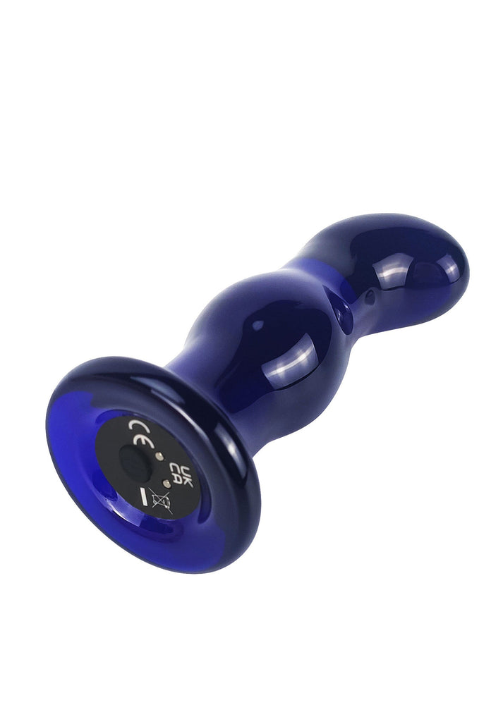 Gleaming Vibrierender Glas Plug 3 Gleaming Vibrierender Glas Plug – 10 Modi. Vibrierender Anal Plug aus Borosilikatglas mit 10 Vibrationsmodi. Wiederaufladbar, spritzwassergeschützt und ideal für intensive Stimulation. Exklusive bei RaiX Shop Konstant kaufen