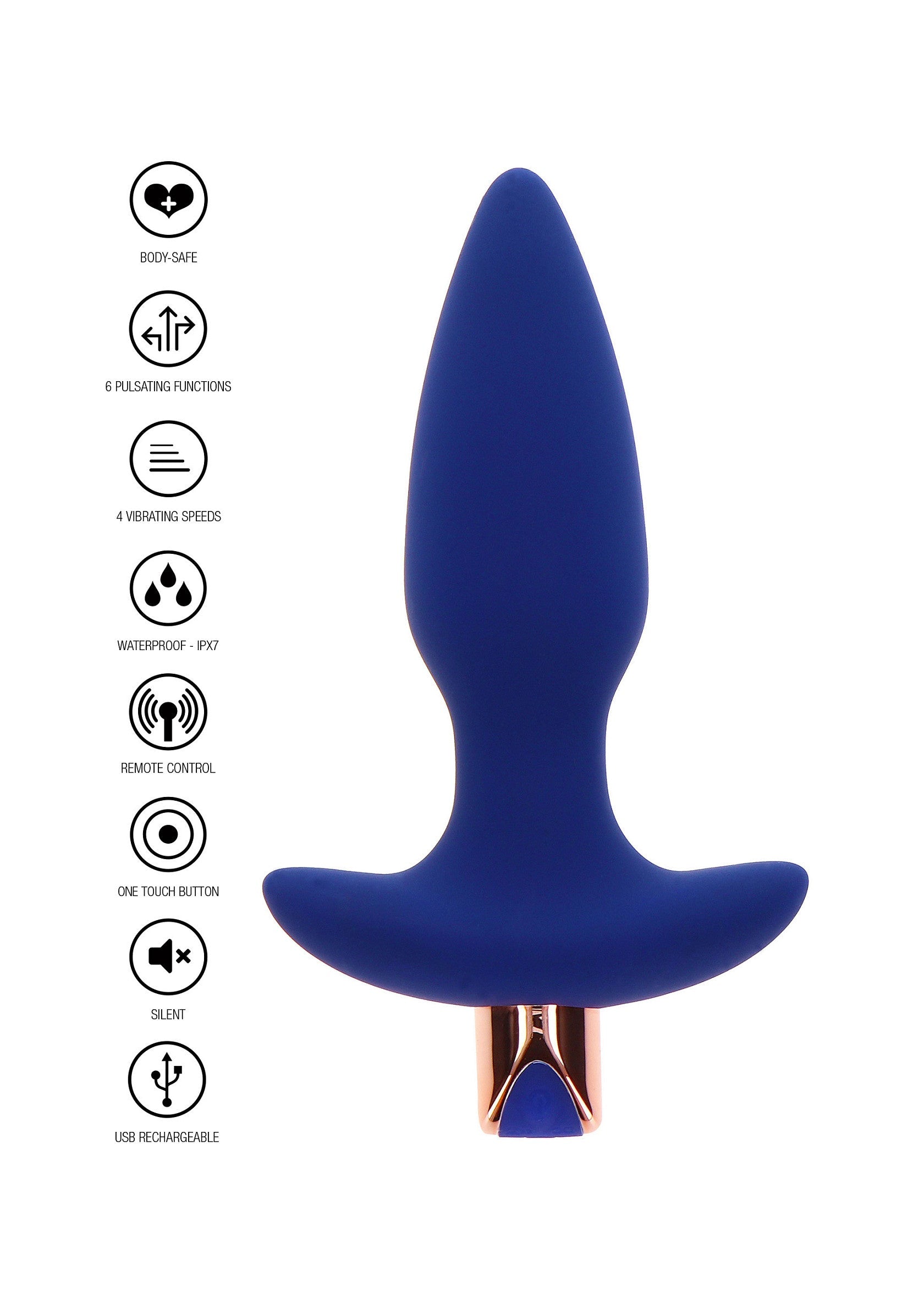 10225 toyjoy buttocks the sparkle buttplug