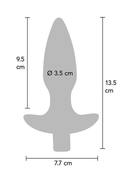 10225 toyjoy buttocks the sparkle buttplug