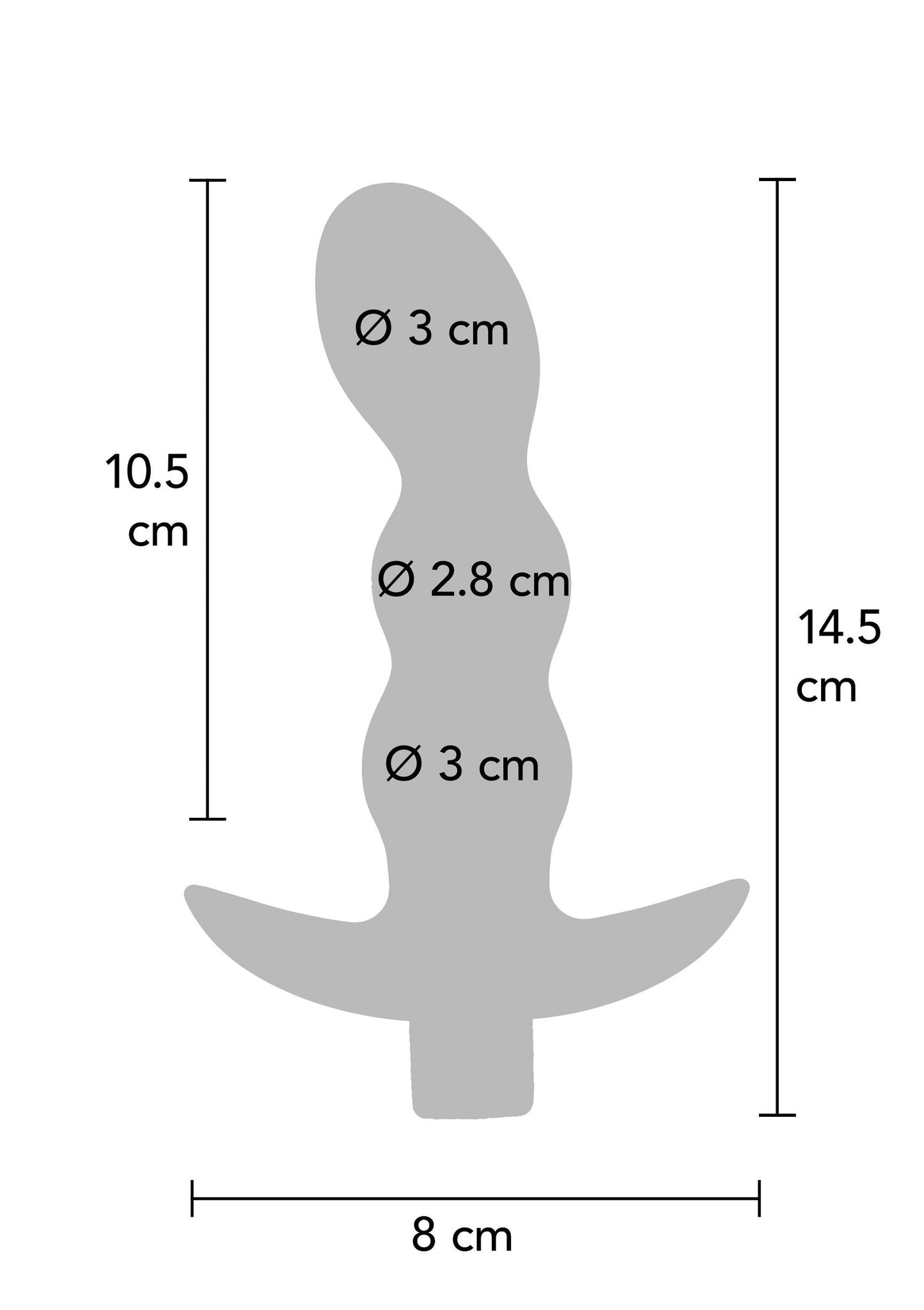 10227 toyjoy buttocks the risque buttplug