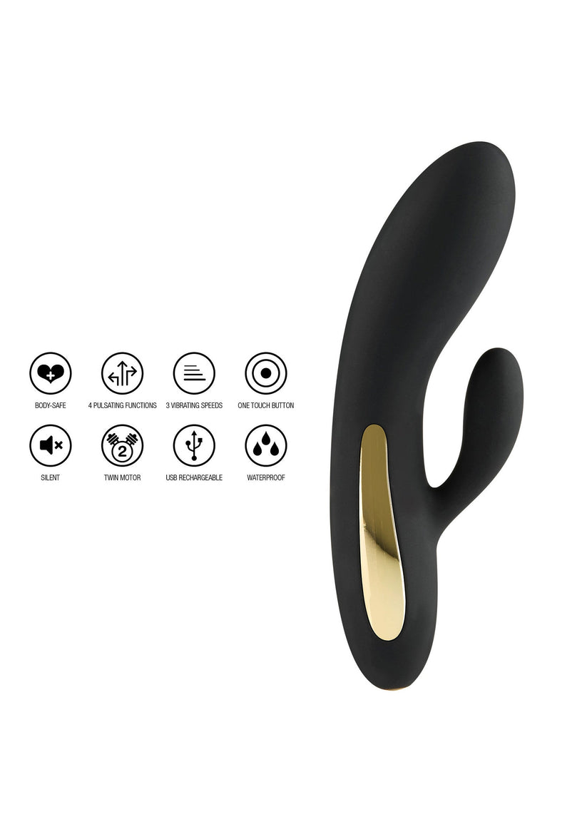 LUZ Splendor Rabbit Vibrator – Dual Motor, 7 Modi, LED-Licht, USB-aufladbar und wasserdicht für vielseitige Anwendung. Exklusive bei RaiX Shop Konstanz kaufen