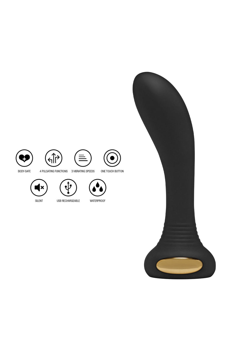 LUZ Zare Vibrator – 7 Modi, LED-Licht, USB-aufladbar und wasserdicht für vielseitige Anwendung. Exklusive bei RaiX Shop Konstanz kaufen
