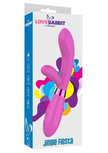 10247 toyjoy love rabbit jingle fiesta vibrator