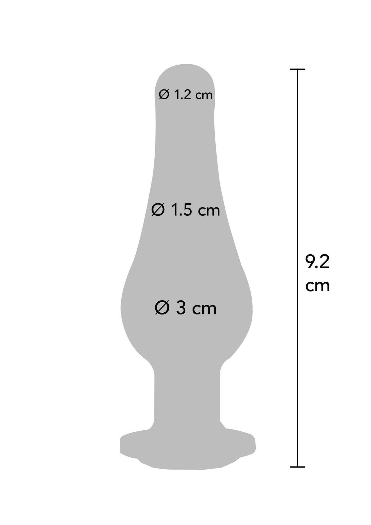 10273 toyjoy anal play twilight bum bijou small