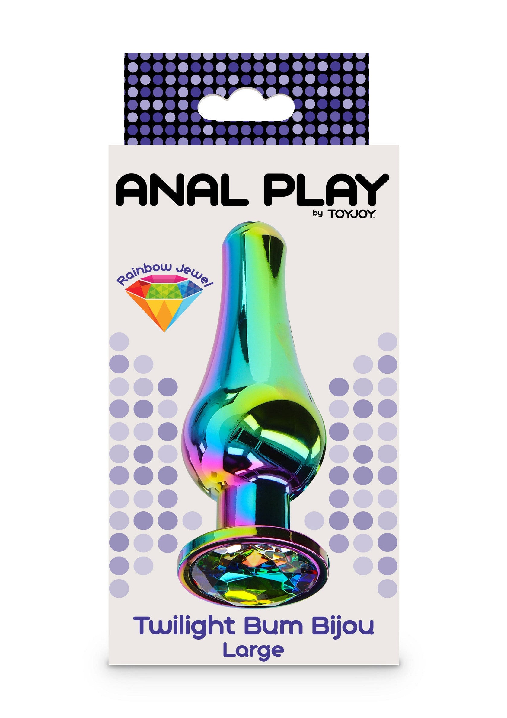 10275 toyjoy anal play twilight bum bijou large