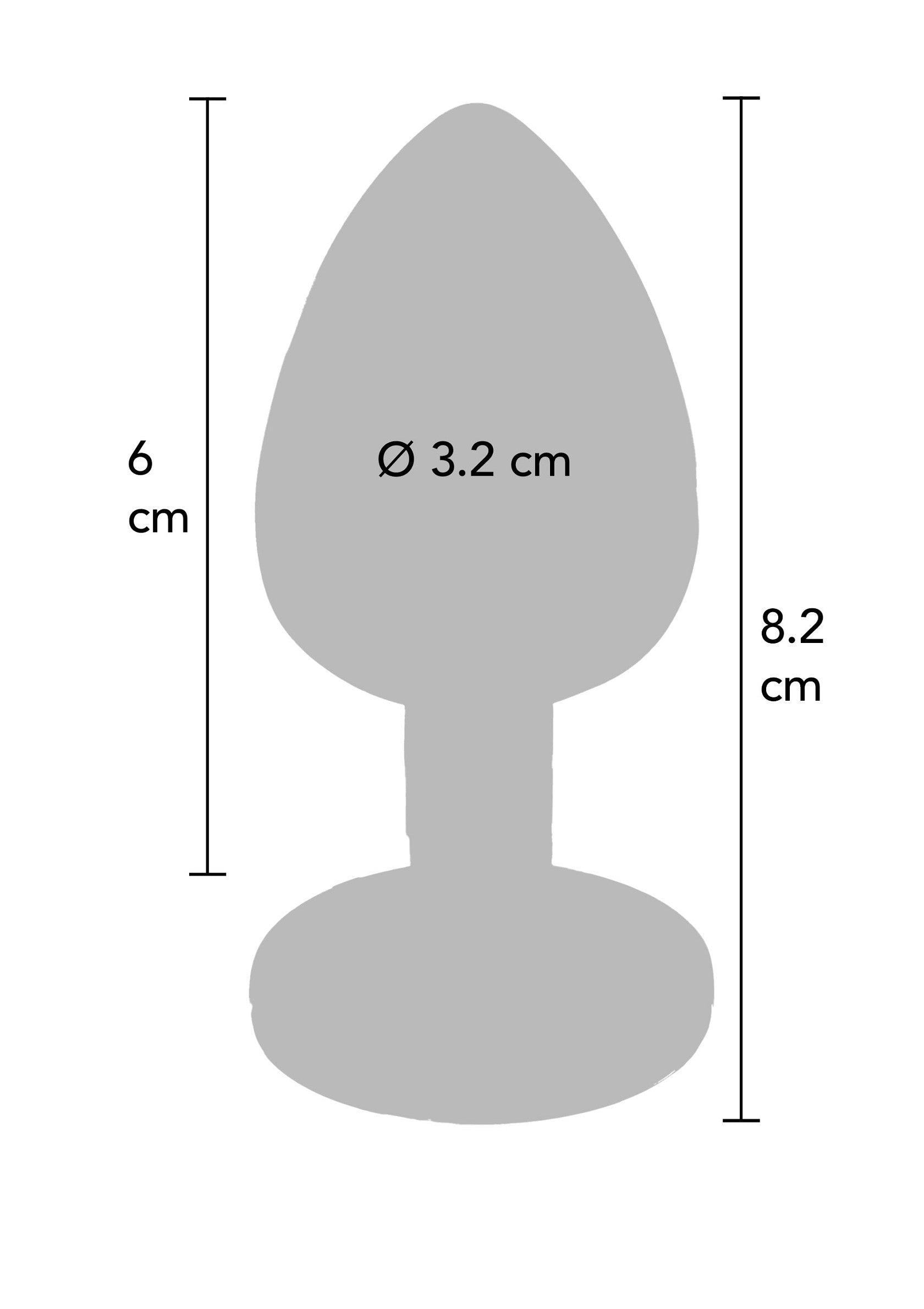 10278 toyjoy anal play twilight booty jewel medium