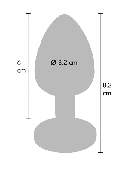 10278 toyjoy anal play twilight booty jewel medium