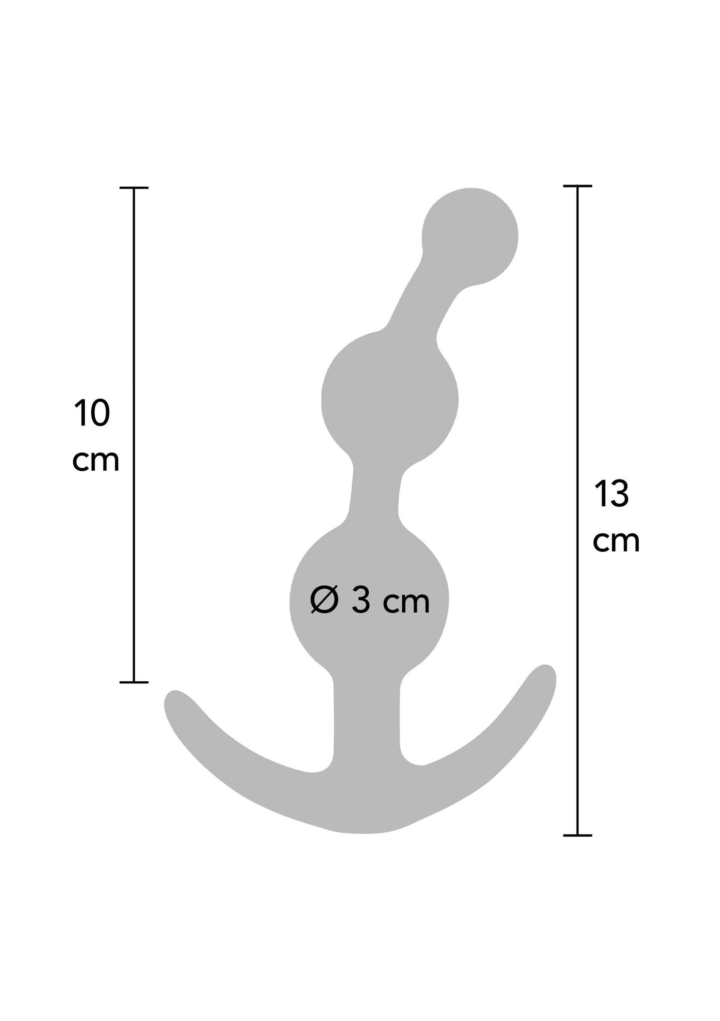 10284 toyjoy anal play sweet sensation beaded plug