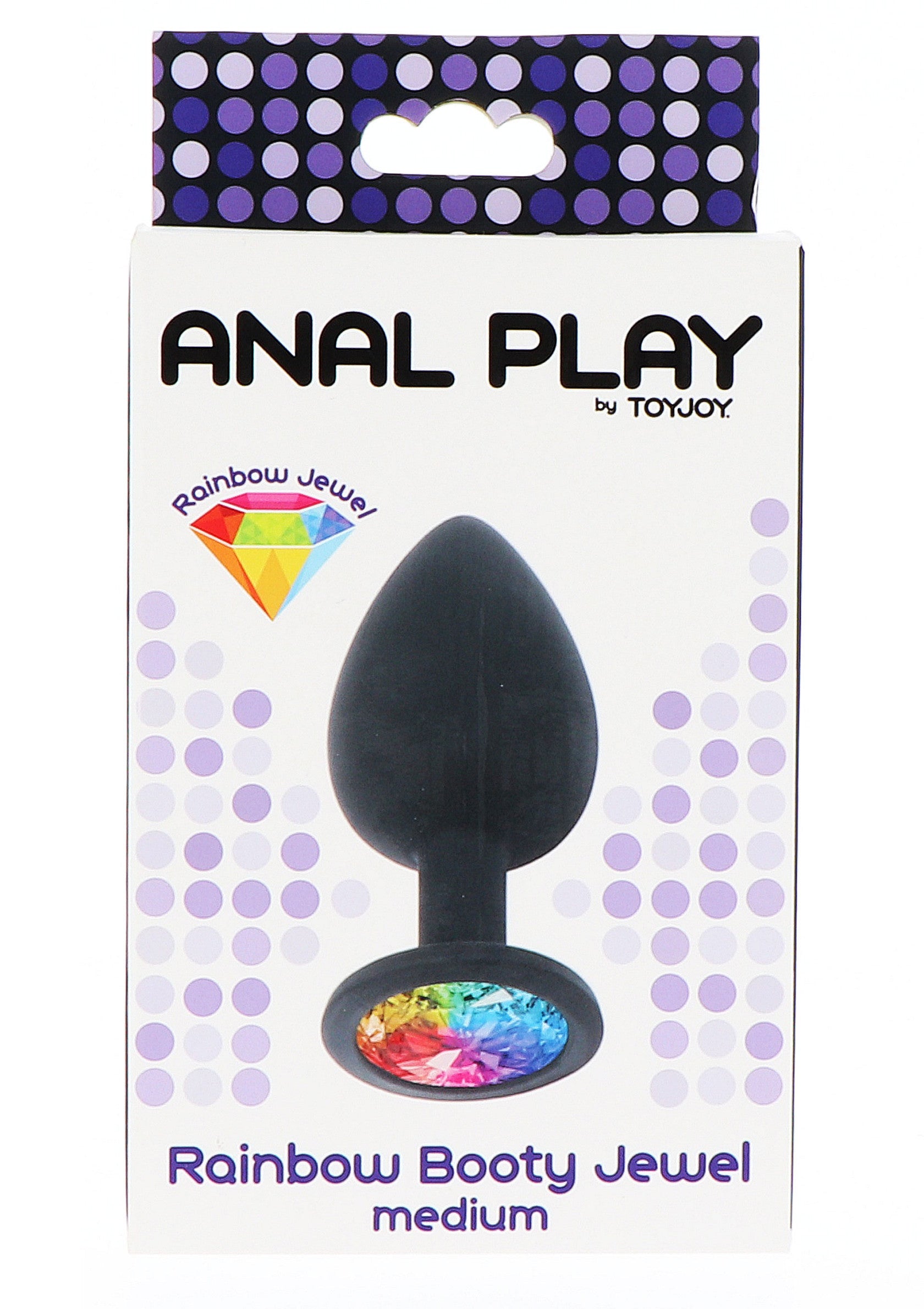 10297 toyjoy anal play rainbow booty jewel medium