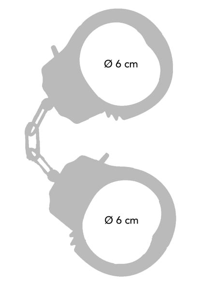 10351 toyjoy classics metal handcuffs