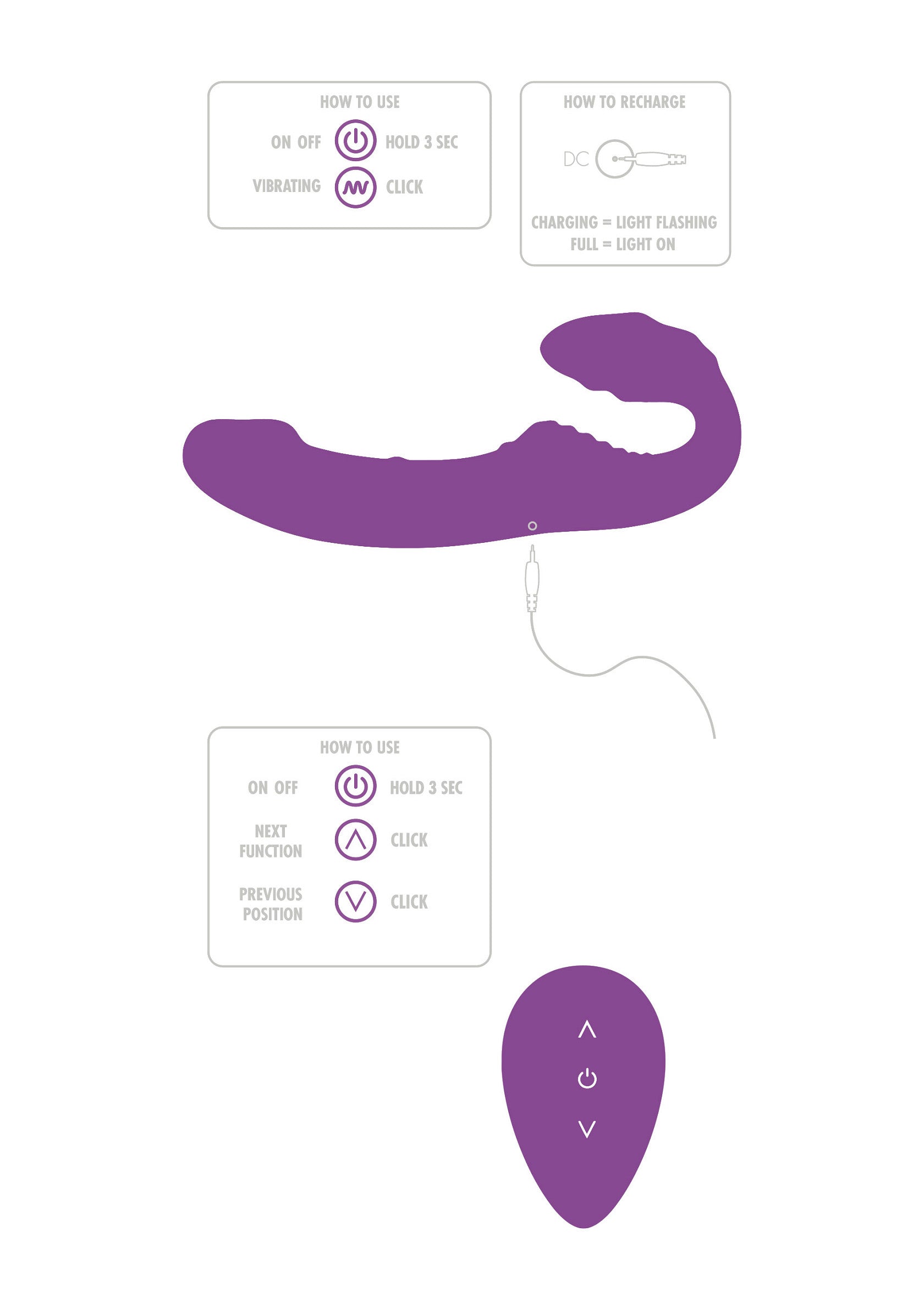 10369 toyjoy designer edition nymphea strapless strapon