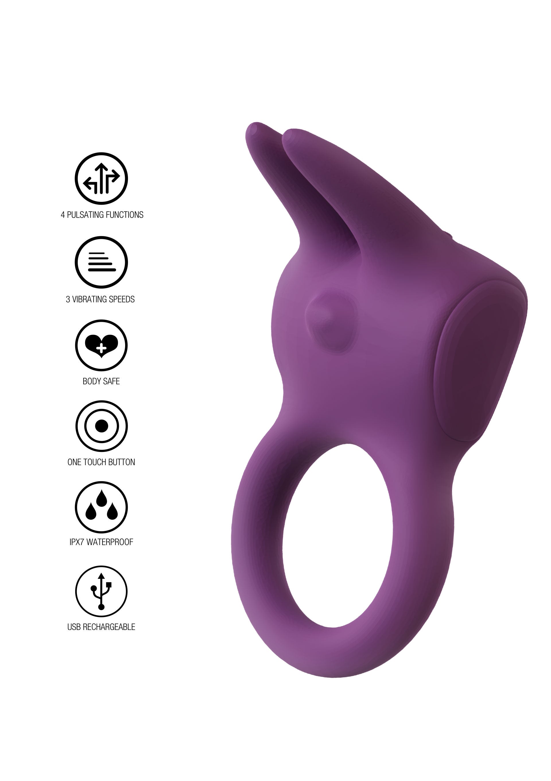 10381 toyjoy designer edition eos the rabbit c ring