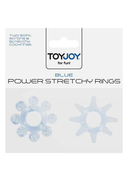10459 toyjoy manpower power stretchy rings 2 pcs